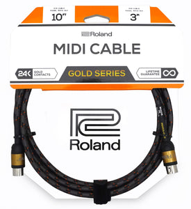 Roland Gold Series Midi Cable - 10ft