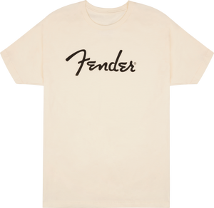 Fender Spaghetti Logo T-Shirt - Olympic White - Medium