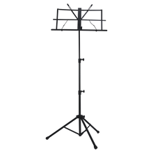Load image into Gallery viewer, DCM BS01 Music Stand Black inc Carry  Bag
