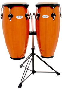 Toca 10 & 11" Synergy Series Wooden Conga Set in Amber