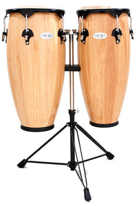 Toca 10 & 11" Synergy Series Wooden Conga Set in Natural