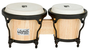 Toca 5-1/2 & 7" Players Series Wooden Bongos in Natural