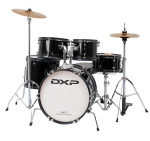 DXP 5 Piece Junior Drum Kit Package  Black