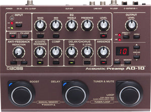 Boss AD-10 Acoustic Instrument Processor