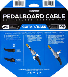 BOSS BCK-24  Pedalboard cable kit