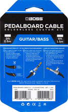Load image into Gallery viewer, BOSS BCK-6 Pedalboard cable kit
