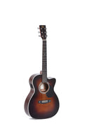 Sigma OM Solid Spruce Top Cutaway - Tilia Back and Sides - Gloss Sunburst
