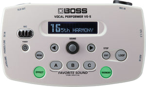 Boss VE5 Vocal Performer white